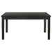 Appleton Rectangular 59 - inch Dining Table Washed Black - Walo Furniture