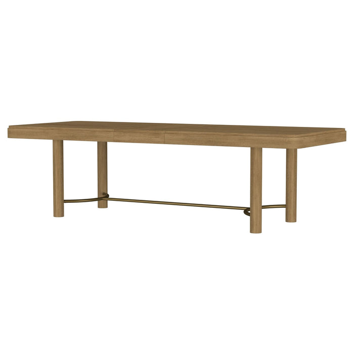 Arini 104 - inch Extension Leaf Dining Table Sand Wash - Walo Furniture