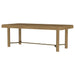 Arini 104 - inch Extension Leaf Dining Table Sand Wash - Walo Furniture