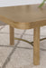 Arini 104 - inch Extension Leaf Dining Table Sand Wash - Walo Furniture