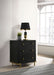 Arini 3 - drawer Nightstand Black - Walo Furniture