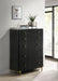 Arini 5 - drawer Bedroom Chest Black - Walo Furniture