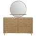 Arini 8 - drawer Dresser with Mirror Sand Wash - Walo Furniture