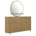 Arini 8 - drawer Dresser with Mirror Sand Wash - Walo Furniture