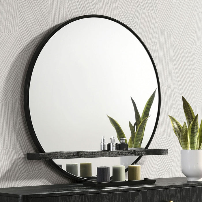 Arini Dresser Mirror Black - Walo Furniture