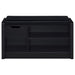 Arrington Storage Bench Black - Walo Furniture