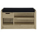 Arrington Storage Bench White Oak - Walo Furniture