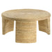 Artina 2 - piece Rattan Coffee and End Table Set Natural - Walo Furniture