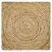 Artina Woven Rattan Round Coffee Table Natural Brown - Walo Furniture