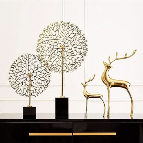 ArtZ® Abstract Nordic Reindeer Sculptures - Walo Furniture