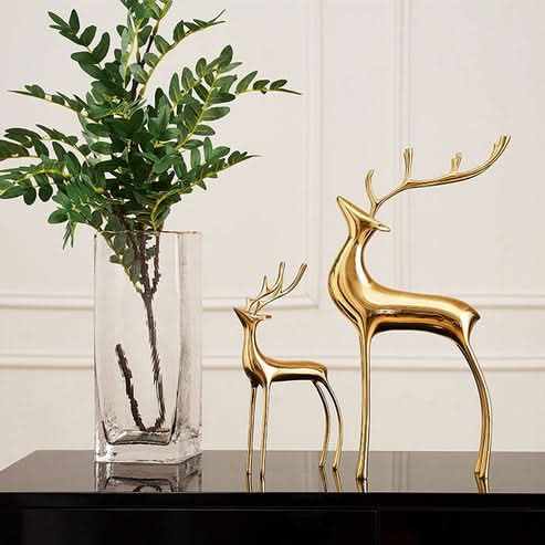 ArtZ® Abstract Nordic Reindeer Sculptures - Walo Furniture