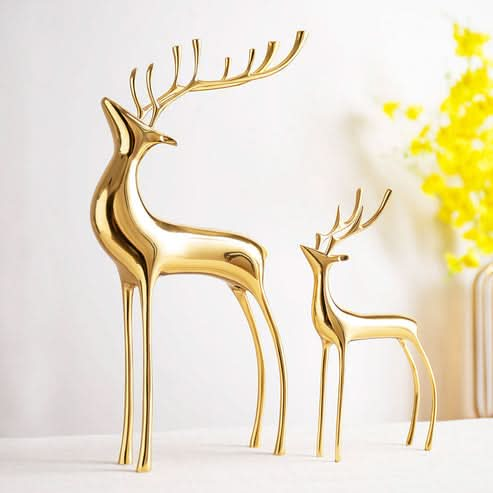 ArtZ® Abstract Nordic Reindeer Sculptures - Walo Furniture