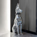 ArtZ® Electroplated Doberman Dog Statue - Walo Furniture