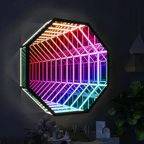 ArtZ® Enchantment LED Light And Mirror - Walo Furniture