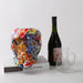 ArtZ® Graffiti Painted Skull Bottle Holder - Walo Furniture