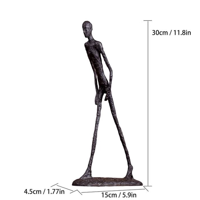 ArtZ® Keep Moving Forward Bronze Sculpture - Walo Furniture