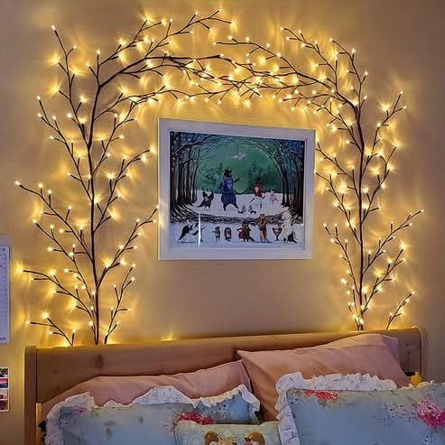 ArtZ® LED Willow Tree Vine Branch Lights - Walo Furniture