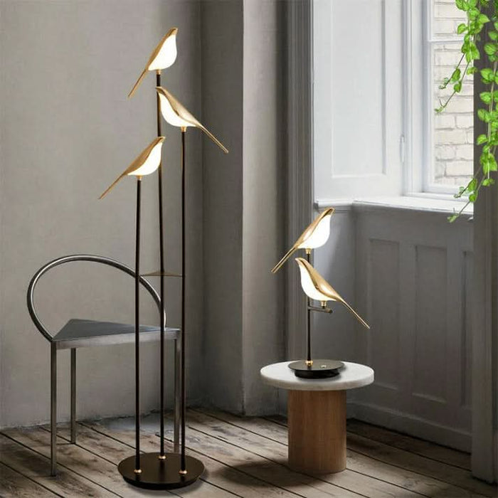 ArtZ® Love Birds Floor Lamp - Walo Furniture