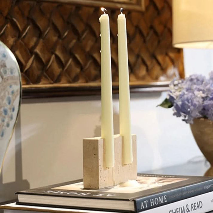 ArtZ® Marble Candle Holder - Walo Furniture