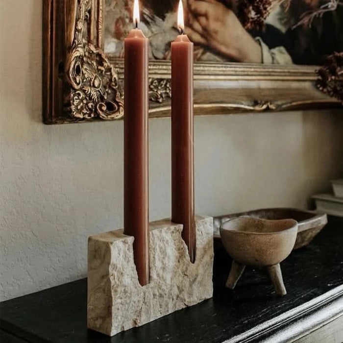 ArtZ® Marble Candle Holder - Walo Furniture