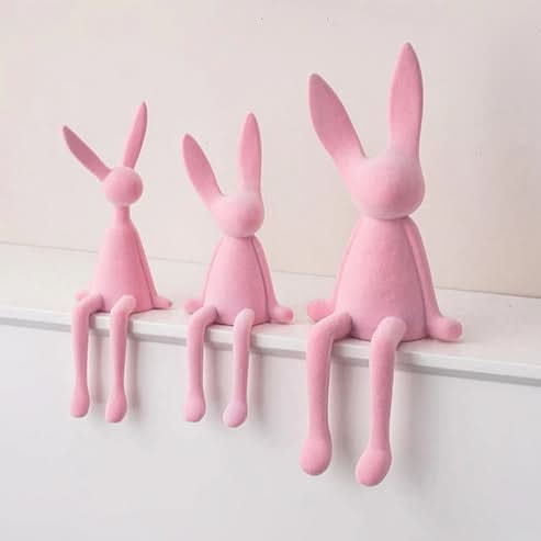 ArtZ® Nordic Abstract Rabbit Sculptures - Walo Furniture