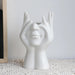 ArtZ® Nordic Face Vase Sculptures - Walo Furniture