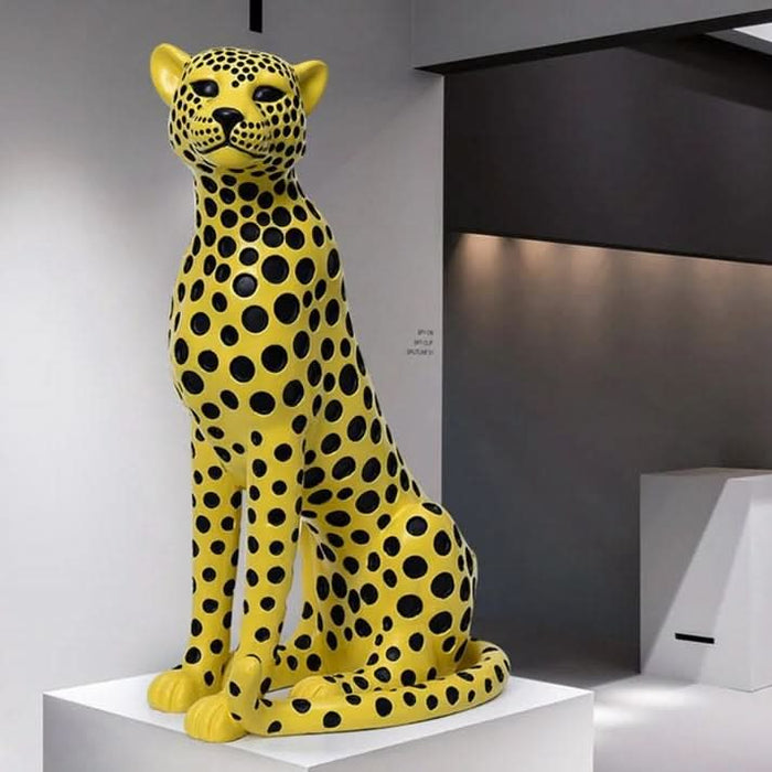 ArtZ® Nordic Leopard Sculpture - Walo Furniture