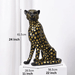 ArtZ® Nordic Leopard Sculpture - Walo Furniture