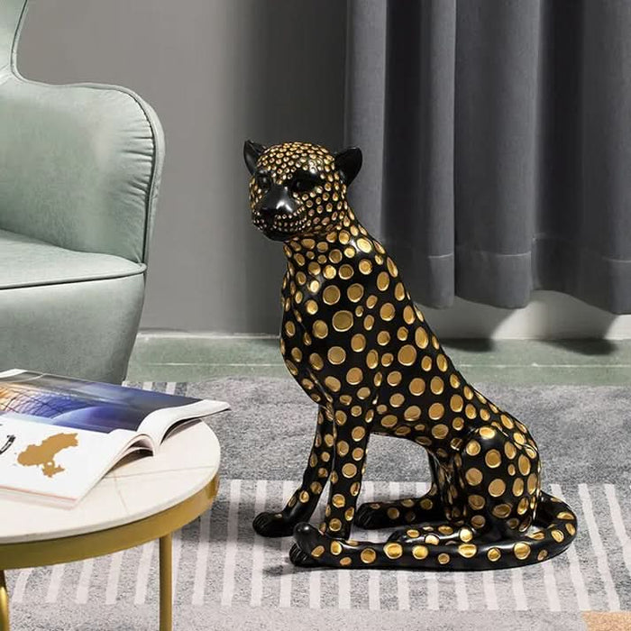 ArtZ® Nordic Leopard Sculpture - Walo Furniture