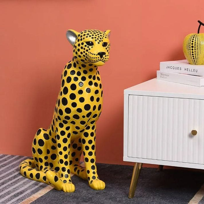 ArtZ® Nordic Leopard Sculpture - Walo Furniture