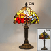 ArtZ® Nordic Stained Glass Table Lamp - Walo Furniture