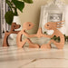 ArtZ® Nordic Wooden Dog Sculptures - Walo Furniture