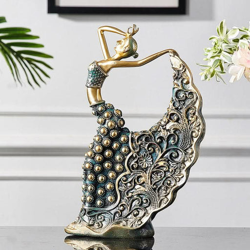 ArtZ® Peacock Dancer Figurines - Walo Furniture