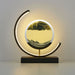 ArtZ® Sand And Water Moving Art LED Moon Lamp - Walo Furniture