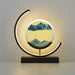 ArtZ® Sand And Water Moving Art LED Moon Lamp - Walo Furniture