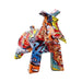 ArtZ® Schnauzer Graffiti Painted Statue - Walo Furniture