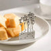 ArtZ® Stainless Steel Fruit And Cheese Picks With Base139 - Walo Furniture