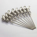 ArtZ® Stainless Steel Fruit And Cheese Picks With Base139 - Walo Furniture