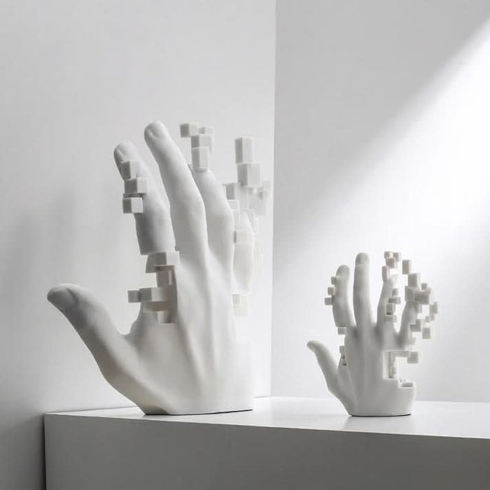 ArtZ® The Hand That Feeds You Sculpture - Walo Furniture