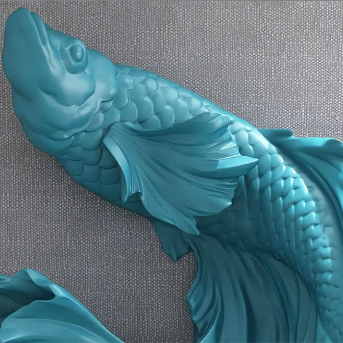 ArtZ® Very Fishy 3D Nordic Wall Sculpture - Walo Furniture