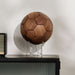 ArtZ® Wood Soccer Ball Sculpture - Walo Furniture