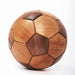 ArtZ® Wood Soccer Ball Sculpture - Walo Furniture