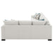 Ashford Chenille Upholstered Sleeper Sectional Sofa Greige - Walo Furniture