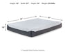 Ashley Express - 10 Inch Chime Elite Mattress - Walo Furniture