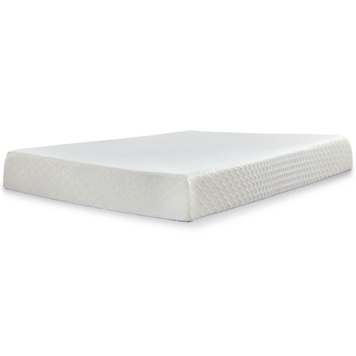 Ashley Express - 10 Inch Chime Memory Foam Mattress with Foundation - Walo Furniture