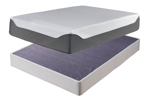 Ashley Express - 14 Inch Chime Elite Mattress with Foundation - Walo Furniture