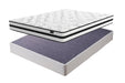 Ashley Express - 8 Inch Chime Innerspring Mattress with Foundation - Walo Furniture