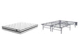 Ashley Express - 8 Inch Chime Innerspring Mattress with Foundation - Walo Furniture