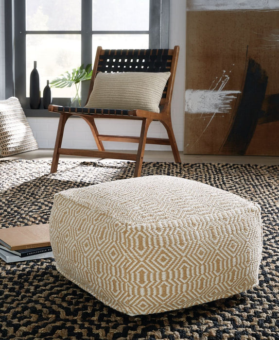 Ashley Express - Adamont Pouf - Walo Furniture