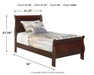 Ashley Express - Alisdair Sleigh Bed - Walo Furniture